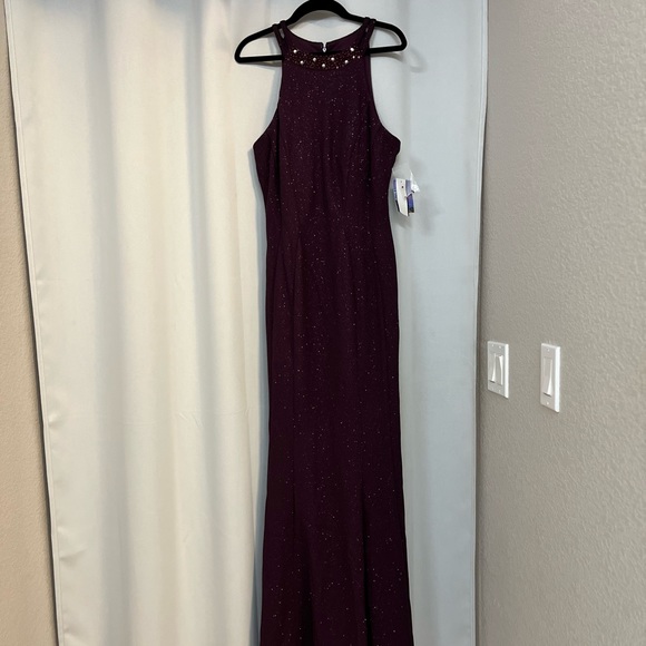 R & M Richard’s Nightway glitter evening dress size 8. - Picture 6 of 6
